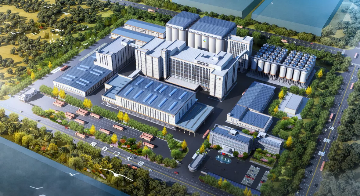 COFCO Grain Valley Weifang newly built 900000 tons/year wheat processing project